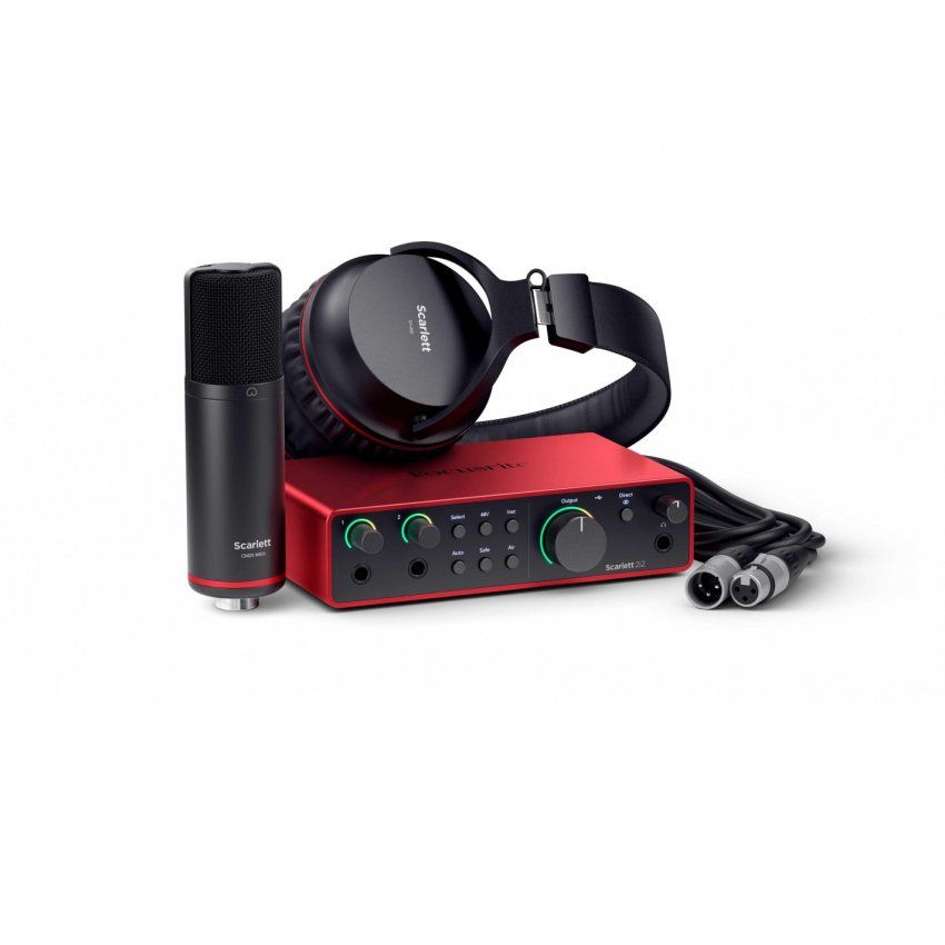 focusrite scarlett 2i2 studio 4th gen pack de grabacion 26566