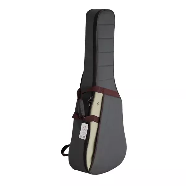 [9253 014] Acustic Guitar Bag 20mm PE Ref. 46 Backpack (014   Grey Brown)