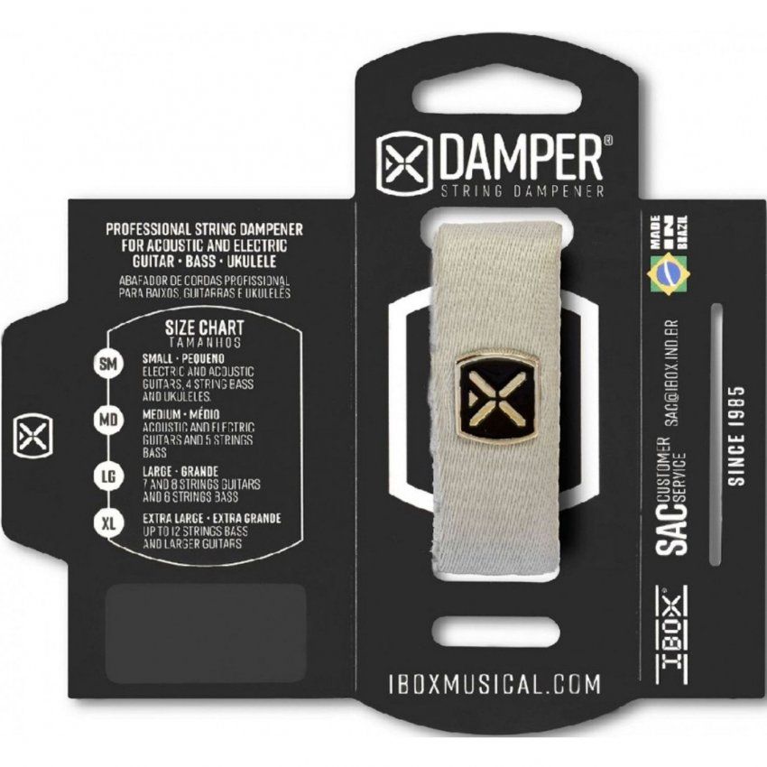 ibox damper medium silver dtmd19