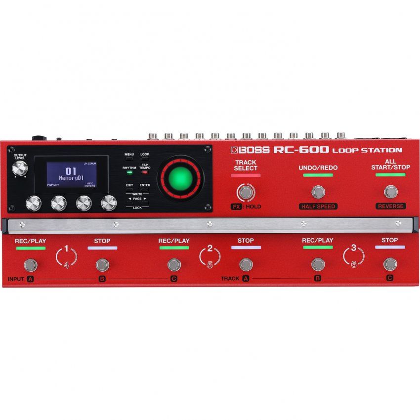 boss rc 600 pedalera loop station 23173