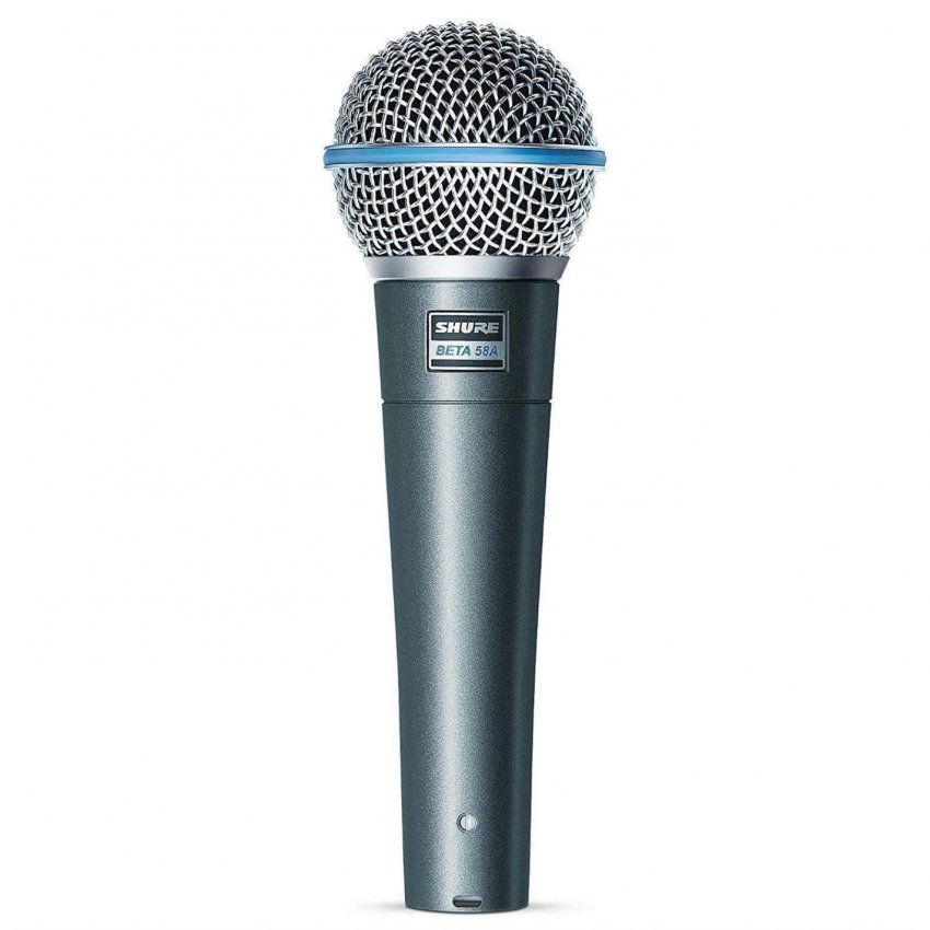 shure beta 58a microfono dinamico vocal con capsula de neodimio 1306